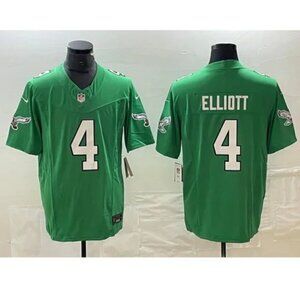 Mens Youths Kids Womens Jake Elliott Green Vapor Stitched jersey